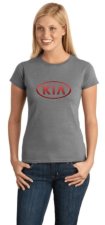 (image for) KIA Women's T-Shirt Grey