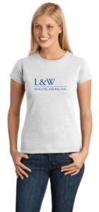 (image for) L and W Investigations Women\'s T-Shirt