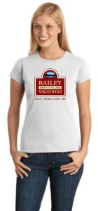 (image for) Railey Mtn. Lake Vacations Women\'s T-Shirt