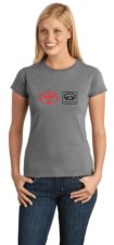 (image for) Toyota Logo F Women's T-Shirt Grey