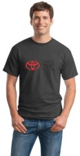 (image for) Toyota Logo F T-Shirt Grey