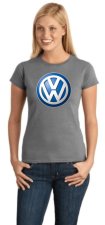 (image for) Volkswagen Women's T-Shirt Grey