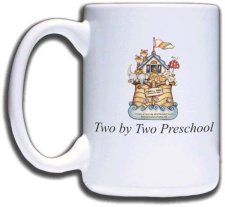 (image for) Two By Two Preschool Mug