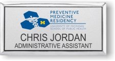 (image for) University of Michigan Preventive Medicine Residency Silver Executive Badge