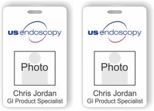 (image for) US Endoscopy Double Sided Photo ID Badge