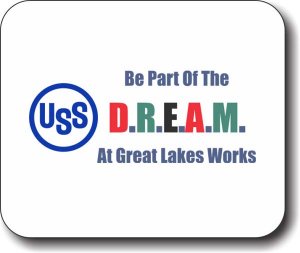 (image for) U.S. Steel - Great Lakes Works Mousepad