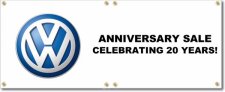 (image for) Volkswagen Banner Logo Left