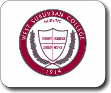(image for) West Suburban College Mousepad