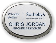 (image for) Wheeler Steffen Sotheby's International Realty Silver Oval Badge