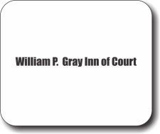 (image for) William P. Gray Inn of Court Mousepad