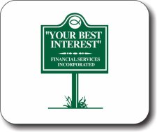 (image for) Your Best Interest Financial Mousepad