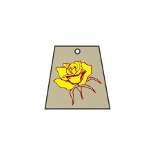 (image for) Rose Pin For Name Badge
