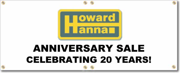 Howard Hanna Banner Logo Center - $99.00 | NiceBadge™