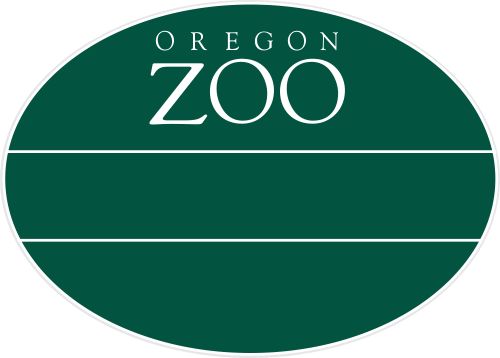 Oregon Zoo Logo Only Green Oval Badge - $2.12 | NiceBadge™