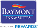 (image for) Baymont Inn & Suites Blue Logo with Wyndham Rewards