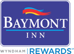 (image for) Baymont Inn Blue Logo with Wyndham Rewards