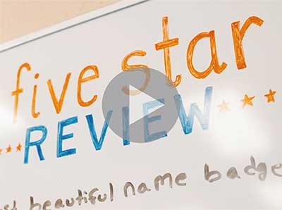 See our High Quality Name Badges - Video