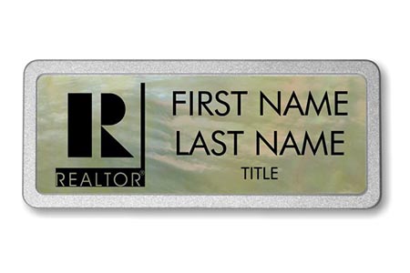 Mother of Pearl Name Badge 4